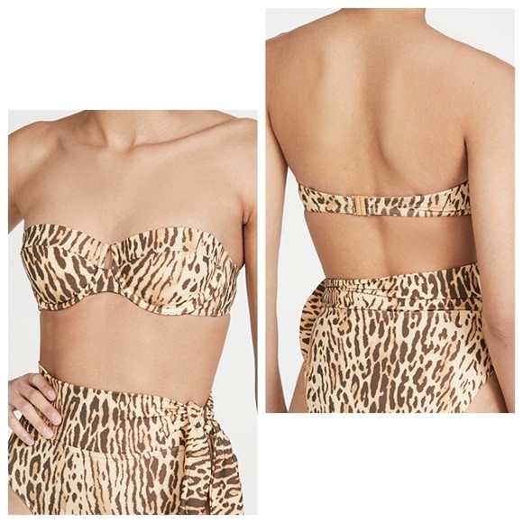 Zimmermann Sculpt Balconette Bikini Top